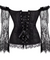 Corselet mangas de renda entrega expressa