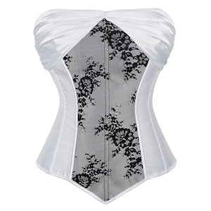 Corselet detalhe em renda